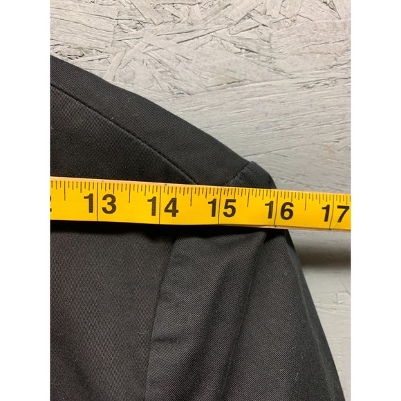 Zara Basic Women's Blazer Black Size M One Button Lined Office Career‎ Jacket - Picture 7 of 9